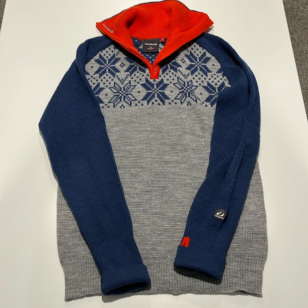 Ulvang Wool Rav Kiby Sweater - Mens Large. New without tags.